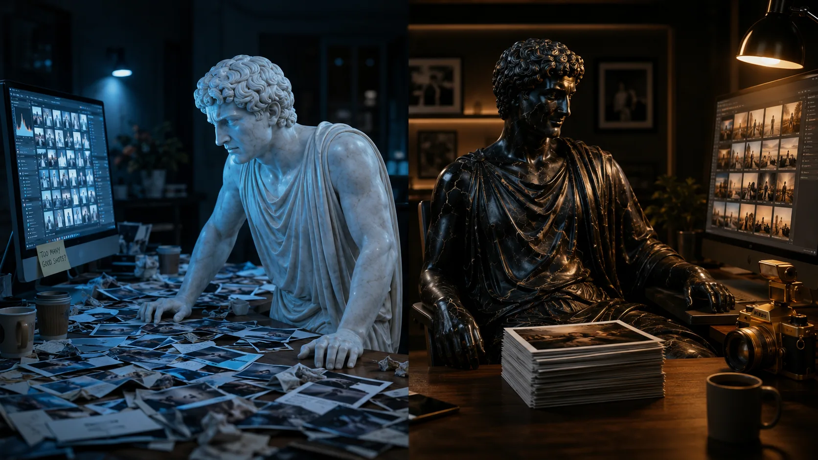 EP101 Marble Twins illustration for How To Cull And Edit Event Photos Without Spending All Night